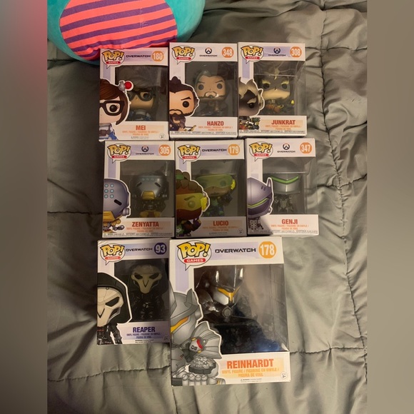 Overwatch Funkos.